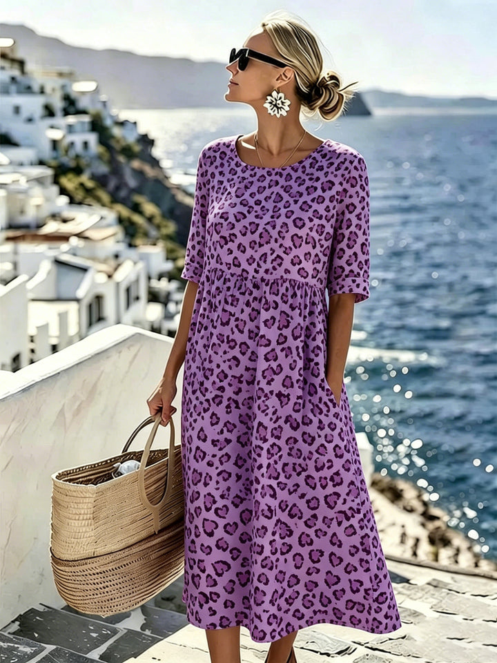 Sienna™ | Midi Sukienka Wild Grace