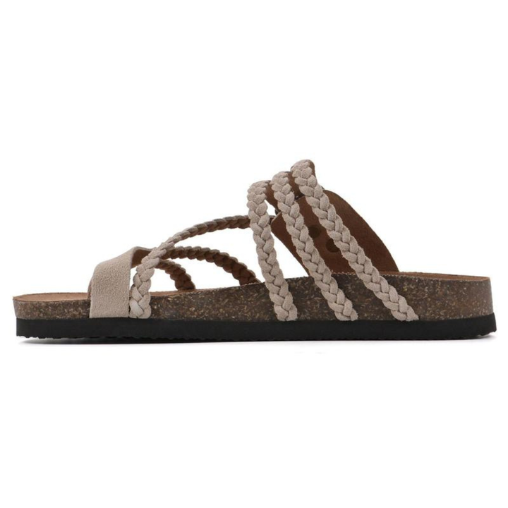 Hayleigh | Sandały Woven Cork