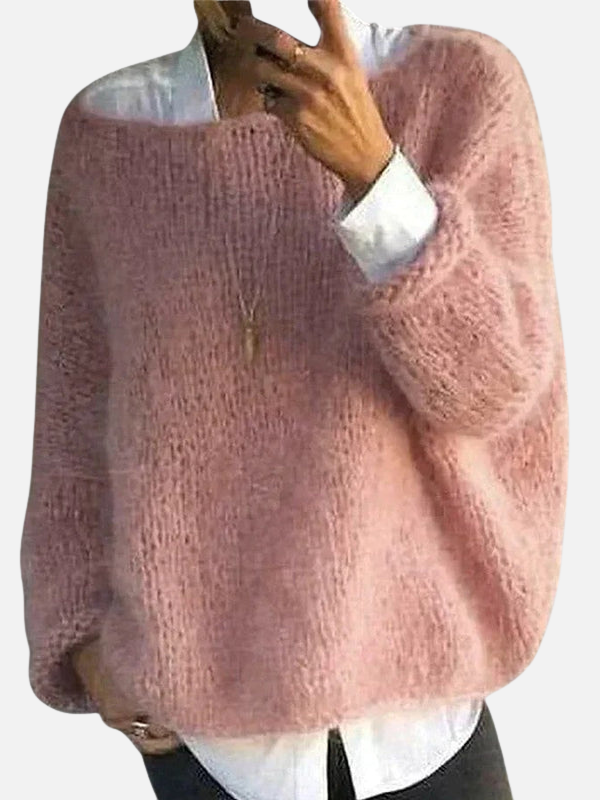 Kirsten | Miękki Oversized Sweter Damski