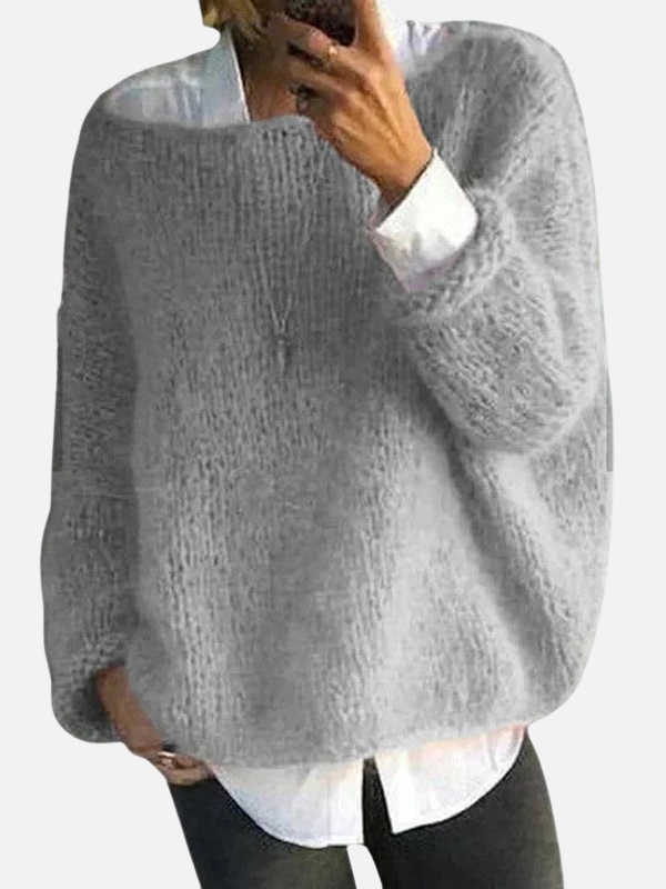 Kirsten | Miękki Oversized Sweter Damski