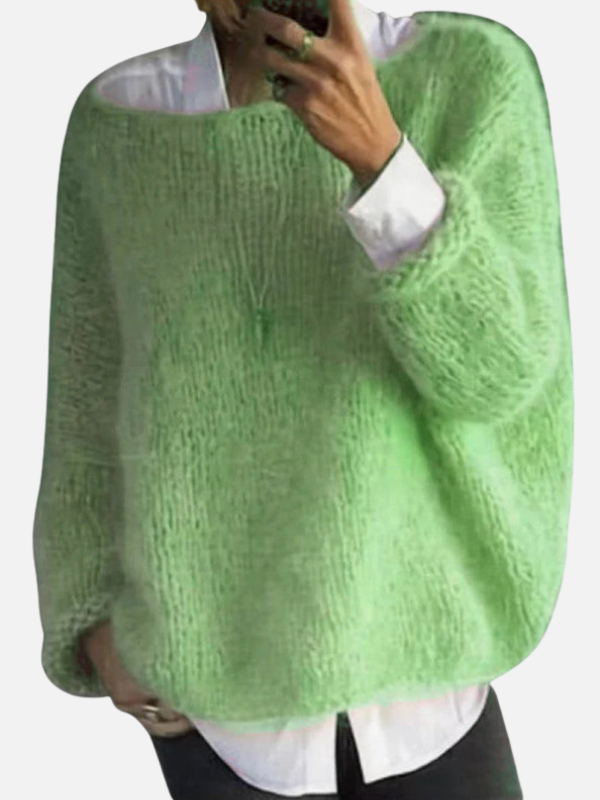 Kirsten | Miękki Oversized Sweter Damski