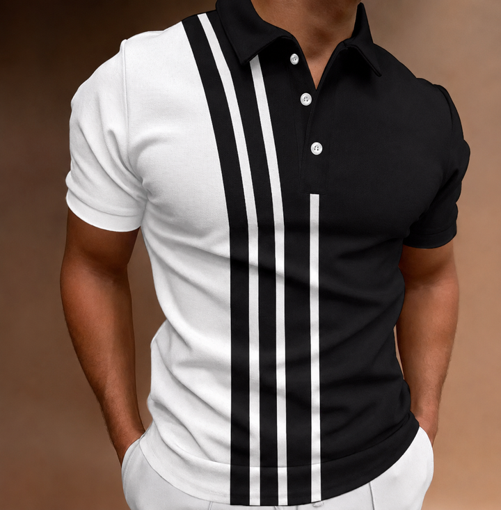 Mason | Eleganckie dwukolorowe polo