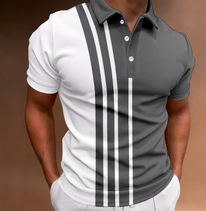 Mason | Eleganckie dwukolorowe polo