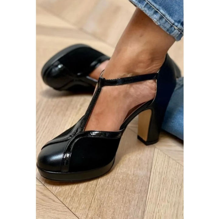 Christa™ - Czarne Obcasy