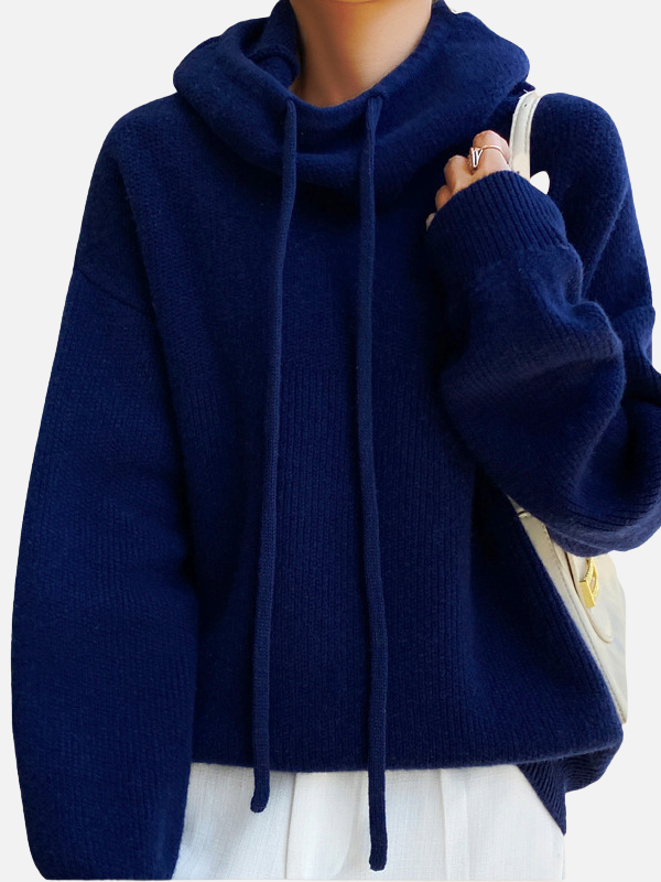 Marianne | Oversize Sweter z Kapturem, Sweter z Kapturem