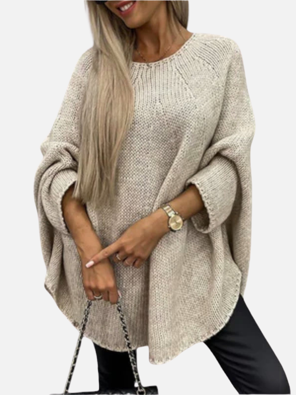 Maria | Oversize Sweter Poncho, Poncho Sweter