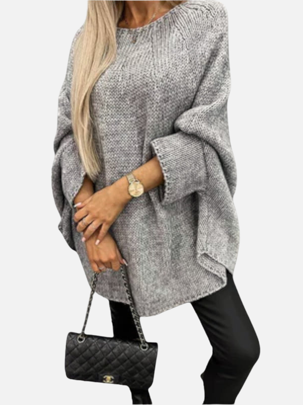 Maria | Oversize Sweter Poncho, Poncho Sweter