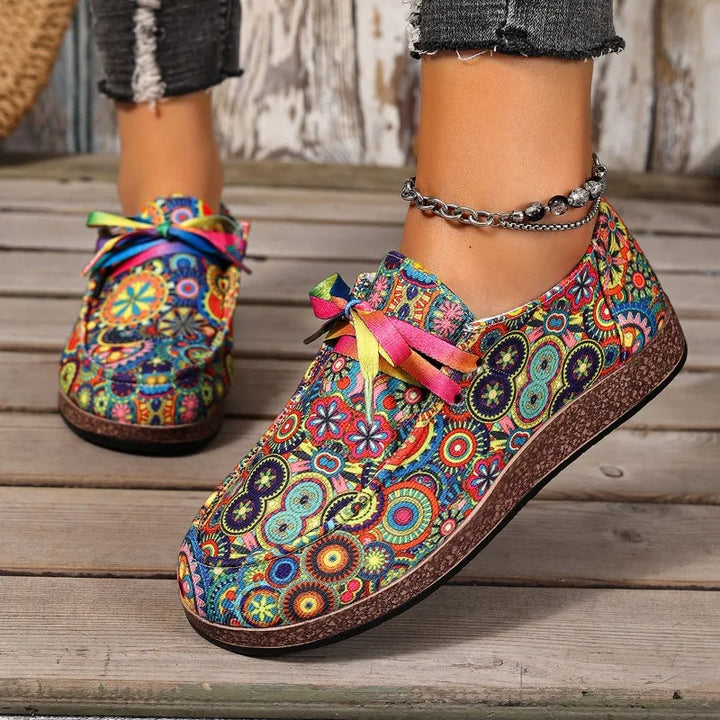Maya | Vintage Lekkie Sneakersy Low-Top