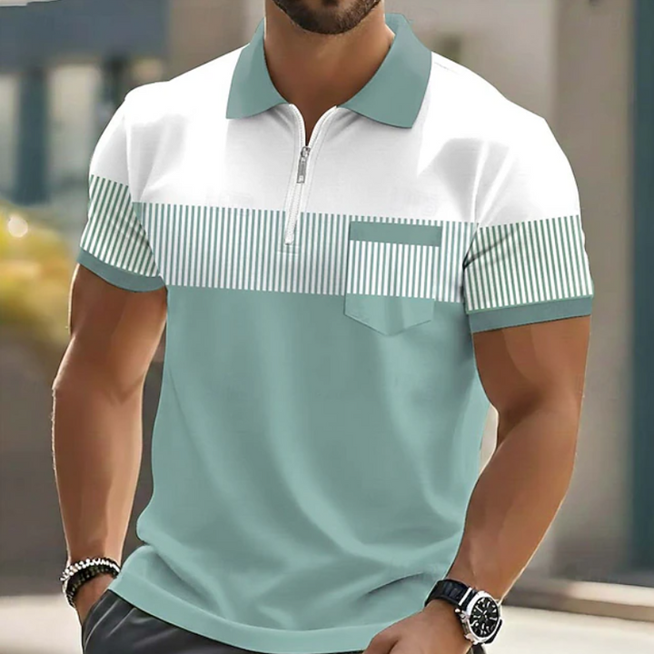 Mason | Eleganckie Polo z Zippem