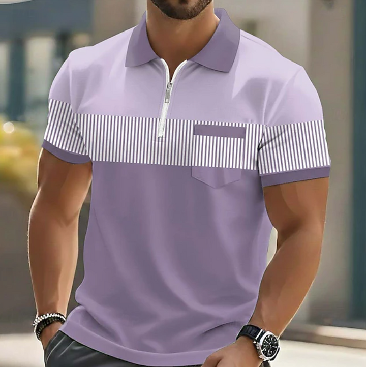 Mason | Eleganckie Polo z Zippem