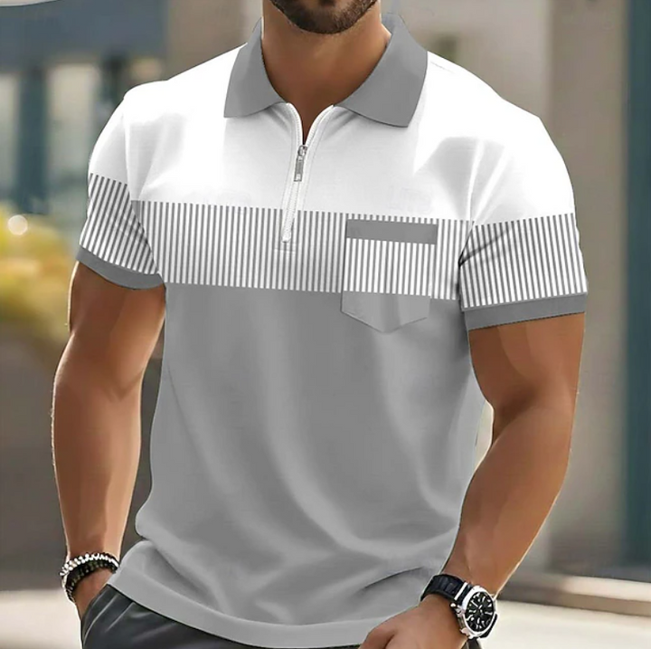 Mason | Eleganckie Polo z Zippem