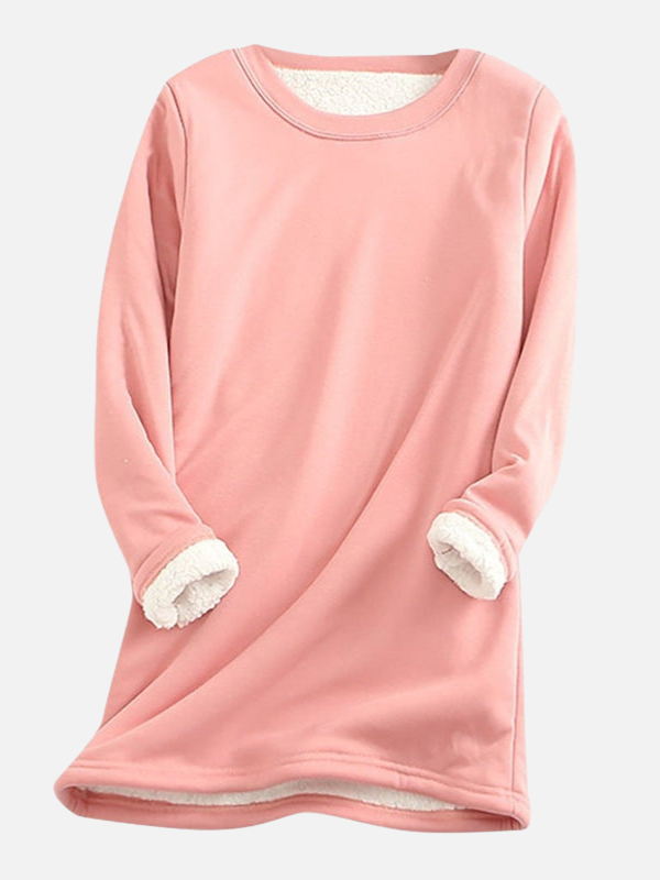Kirsten | Bluza z Fleece Sherpa w Miękkim Fleece