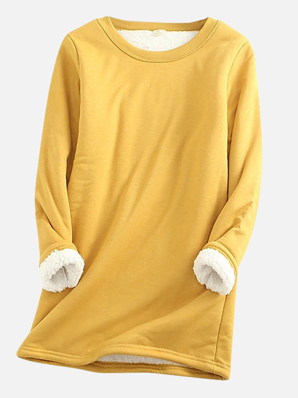 Kirsten | Bluza z Fleece Sherpa w Miękkim Fleece