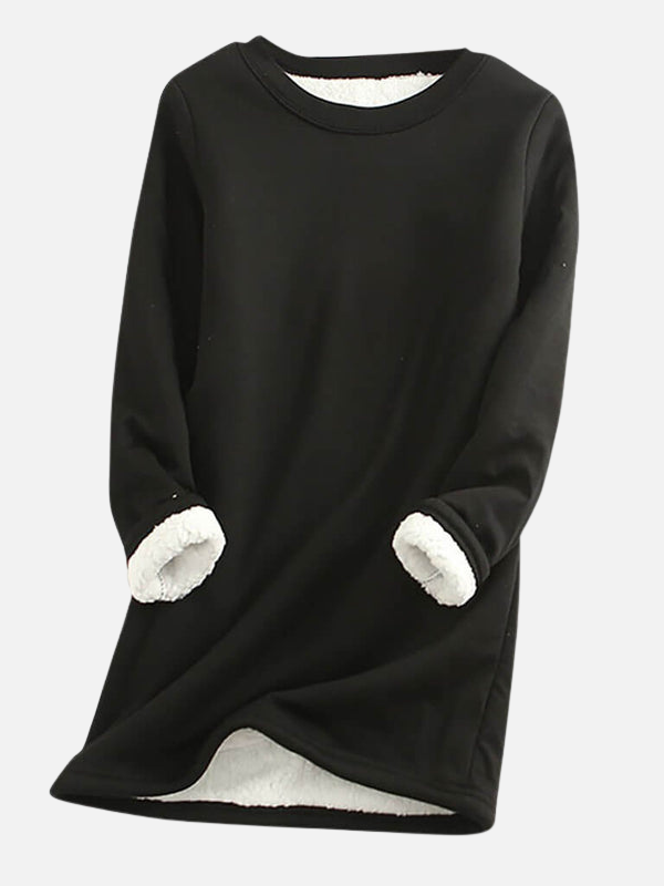 Kirsten | Bluza z Fleece Sherpa w Miękkim Fleece