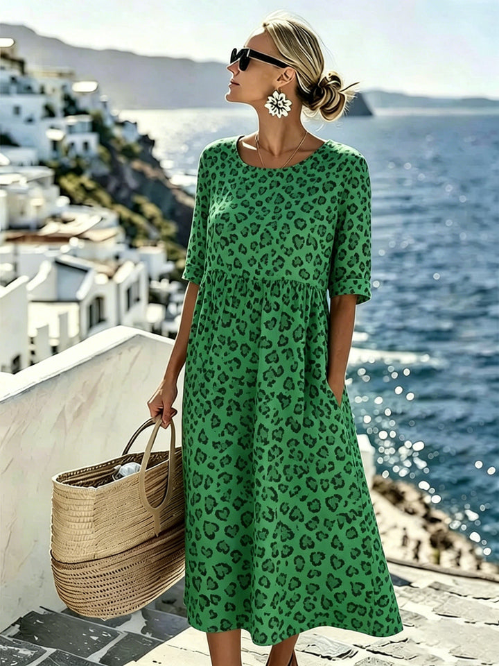 Sienna™ | Midi Sukienka Wild Grace