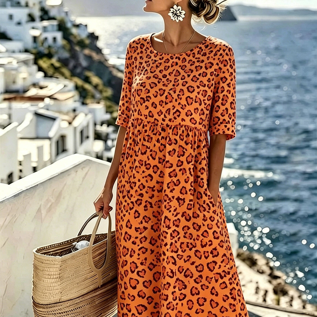Sienna™ | Midi Sukienka Wild Grace